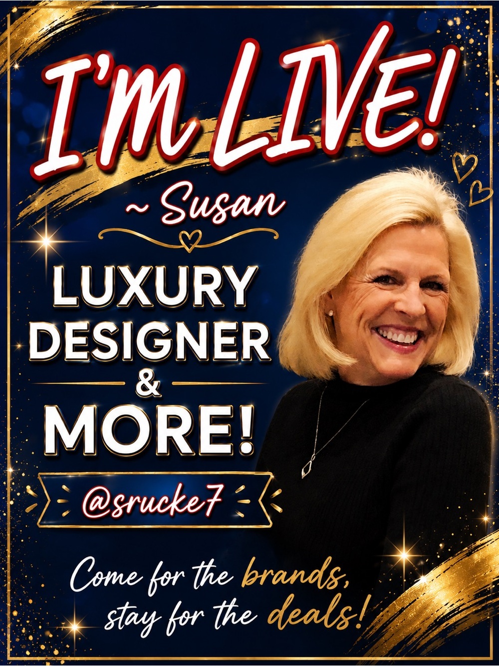 Luxury Designer show flyer